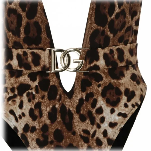 Dolce & Gabbana Dolce & Gabbana - Leopard Print Swimsuit - Dolce & Gabbana Exclusive Luxury Collection - Avvenice
