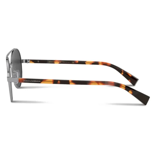 Dolce & Gabbana Eyewear Dolce & Gabbana - Less is Chic Sunglasses - Gun Metal Havana - Dolce & Gabbana Eyewear - Avvenice^ Sunglasses & Eyewear