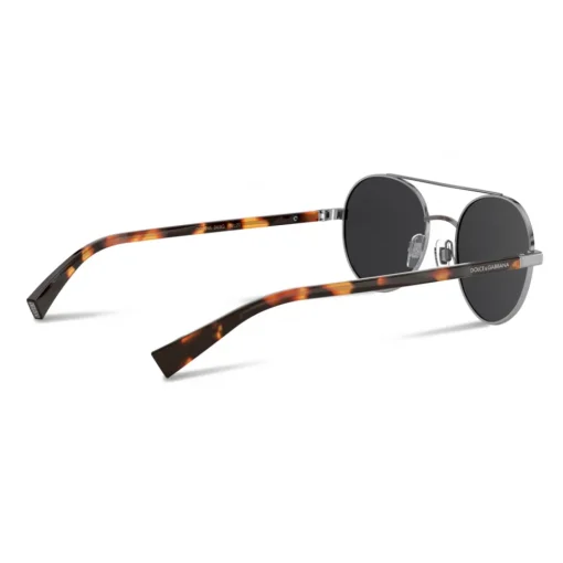 Dolce & Gabbana Eyewear Dolce & Gabbana - Less is Chic Sunglasses - Gun Metal Havana - Dolce & Gabbana Eyewear - Avvenice^ Sunglasses & Eyewear