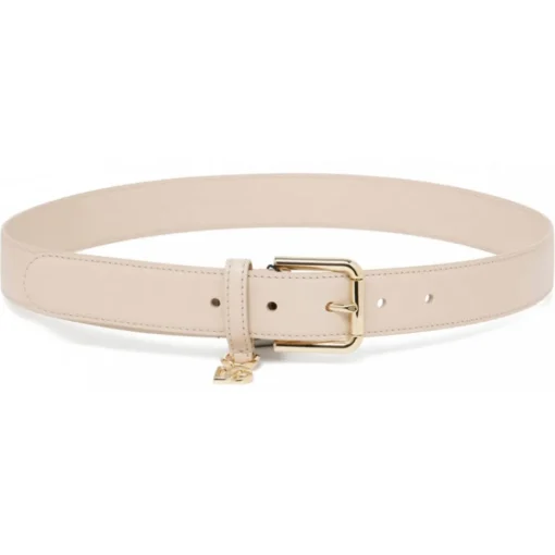 Dolce & Gabbana Dolce & Gabbana - Light Pink DG Logo Belt - Dolce & Gabbana Exclusive Luxury Collection - Avvenice^ Belts