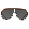 Dolce & Gabbana Eyewear Dolce & Gabbana - Mask Sunglasses DG Logo - Black Orange - Dolce & Gabbana Eyewear - Avvenice