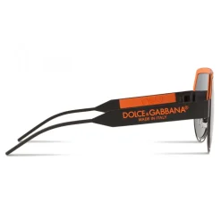 Dolce & Gabbana Eyewear Dolce & Gabbana - Mask Sunglasses DG Logo - Black Orange - Dolce & Gabbana Eyewear - Avvenice