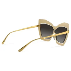 Dolce & Gabbana Eyewear Dolce & Gabbana - Mask Sunglasses Plaque Logo - Black - Dolce & Gabbana Eyewear - Avvenice