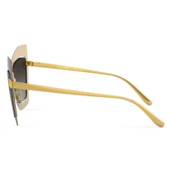 Dolce & Gabbana Eyewear Dolce & Gabbana - Mask Sunglasses Plaque Logo - Black - Dolce & Gabbana Eyewear - Avvenice