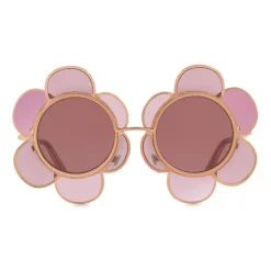 Dolce & Gabbana Eyewear Dolce & Gabbana - Metal Sunglasses Inspiration Flower - Rose Gold - Dolce & Gabbana Eyewear - Avvenice^ Sunglasses & Eyewear