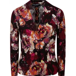 Dolce & Gabbana Dolce & Gabbana - Multi-Coloured Short Cady Jacket - Dolce & Gabbana Exclusive Luxury Collection - Avvenice