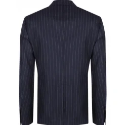Dolce & Gabbana Dolce & Gabbana - Navy Blue Pinstripe Jacket - Dolce & Gabbana Exclusive Luxury Collection - Avvenice^ Jackets