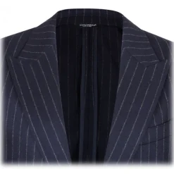 Dolce & Gabbana Dolce & Gabbana - Navy Blue Pinstripe Jacket - Dolce & Gabbana Exclusive Luxury Collection - Avvenice^ Jackets