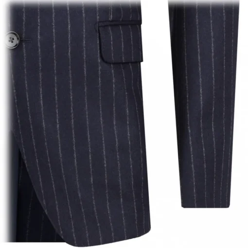 Dolce & Gabbana Dolce & Gabbana - Navy Blue Pinstripe Jacket - Dolce & Gabbana Exclusive Luxury Collection - Avvenice^ Jackets