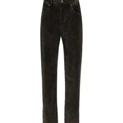 Dolce & Gabbana Dolce & Gabbana - Oversize Velvet Pants - Dolce & Gabbana Exclusive Luxury Collection - Avvenice^ Trousers