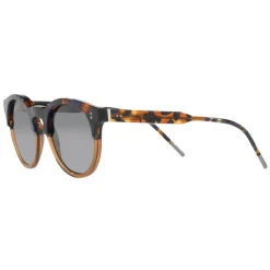 Dolce & Gabbana Eyewear Dolce & Gabbana - Panthos Sunglasses with Keyhole Bridge - Blue Havana and Brown - Dolce & Gabbana Eyewear - Avvenice^ Sunglasses & Eyewear
