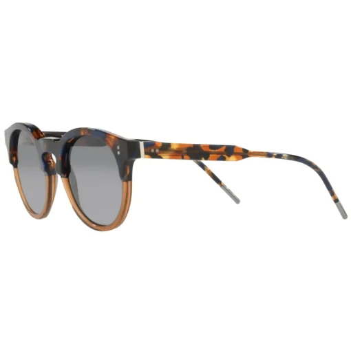 Dolce & Gabbana Eyewear Dolce & Gabbana - Panthos Sunglasses with Keyhole Bridge - Blue Havana and Brown - Dolce & Gabbana Eyewear - Avvenice^ Sunglasses & Eyewear