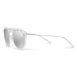 Dolce & Gabbana Eyewear Dolce & Gabbana - Panthos Sunglasses in Acetate and Metal - Transparent - Dolce & Gabbana Eyewear - Avvenice^ Sunglasses & Eyewear