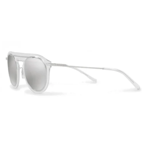 Dolce & Gabbana Eyewear Dolce & Gabbana - Panthos Sunglasses in Acetate and Metal - Transparent - Dolce & Gabbana Eyewear - Avvenice^ Sunglasses & Eyewear