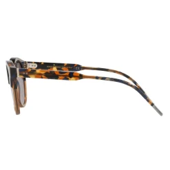 Dolce & Gabbana Eyewear Dolce & Gabbana - Panthos Sunglasses with Keyhole Bridge - Blue Havana and Brown - Dolce & Gabbana Eyewear - Avvenice^ Sunglasses & Eyewear