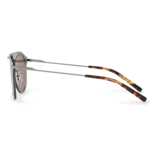Dolce & Gabbana Eyewear Dolce & Gabbana - Panthos Sunglasses in Acetate and Metal - Gold Mirror - Dolce & Gabbana Eyewear - Avvenice^ Sunglasses & Eyewear