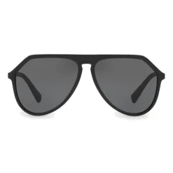 Dolce & Gabbana Eyewear Dolce & Gabbana - Pilot Acetate Sunglasses with Key Bridge - Black - Dolce & Gabbana Eyewear - Avvenice