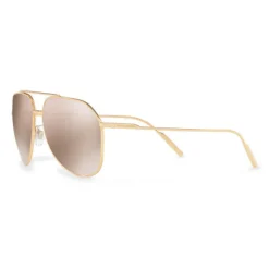 Dolce & Gabbana Eyewear Dolce & Gabbana - Pilot Sunglasses in Gold Plated Metal - Plated Gold - Dolce & Gabbana Eyewear - Avvenice^ Sunglasses & Eyewear