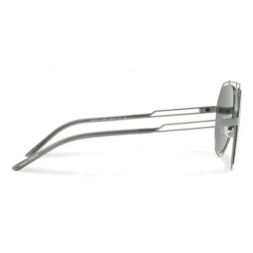 Dolce & Gabbana Eyewear Dolce & Gabbana - Pilot Sunglasses with Metallic Profile - Shiny Grey Gun - Dolce & Gabbana Eyewear - Avvenice