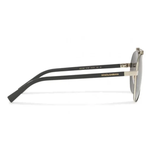 Dolce & Gabbana Eyewear Dolce & Gabbana - Pilot Sunglasses in Shiny Metal - Black Matt - Dolce & Gabbana Eyewear - Avvenice^ Sunglasses & Eyewear