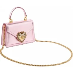 Dolce & Gabbana Dolce & Gabbana - Pink Small Devotion Bag - Dolce & Gabbana Exclusive Luxury Collection - Avvenice^ Bags