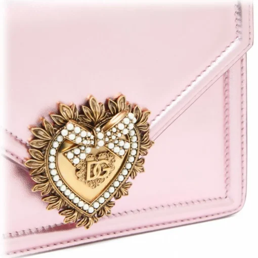 Dolce & Gabbana Dolce & Gabbana - Pink Small Devotion Bag - Dolce & Gabbana Exclusive Luxury Collection - Avvenice^ Bags