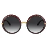Dolce & Gabbana Eyewear Dolce & Gabbana - Plisse Sunglasses - Burgundy - Dolce & Gabbana Eyewear - Avvenice