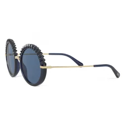 Dolce & Gabbana Eyewear Dolce & Gabbana - Plisse Sunglasses - Blue - Dolce & Gabbana Eyewear - Avvenice