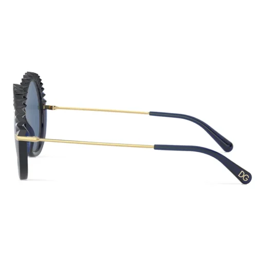 Dolce & Gabbana Eyewear Dolce & Gabbana - Plisse Sunglasses - Blue - Dolce & Gabbana Eyewear - Avvenice