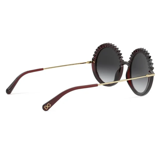 Dolce & Gabbana Eyewear Dolce & Gabbana - Plisse Sunglasses - Burgundy - Dolce & Gabbana Eyewear - Avvenice