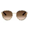 Dolce & Gabbana Eyewear Dolce & Gabbana - Round Sunglasses Print Family - Leo Glitter - Dolce & Gabbana Eyewear - Avvenice^ Sunglasses & Eyewear