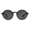 Dolce & Gabbana Eyewear Dolce & Gabbana - Round Acetate Sunglasses with Key Bridge - Black - Dolce & Gabbana Eyewear - Avvenice
