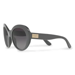 Dolce & Gabbana Eyewear Dolce & Gabbana - Round Sunglasses in Acetate - Gray - Dolce & Gabbana Eyewear - Avvenice^ Sunglasses & Eyewear