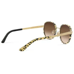Dolce & Gabbana Eyewear Dolce & Gabbana - Round Sunglasses Print Family - Leo Glitter - Dolce & Gabbana Eyewear - Avvenice^ Sunglasses & Eyewear