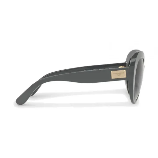 Dolce & Gabbana Eyewear Dolce & Gabbana - Round Sunglasses in Acetate - Gray - Dolce & Gabbana Eyewear - Avvenice^ Sunglasses & Eyewear