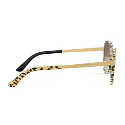 Dolce & Gabbana Eyewear Dolce & Gabbana - Round Sunglasses Print Family - Leo Glitter - Dolce & Gabbana Eyewear - Avvenice^ Sunglasses & Eyewear