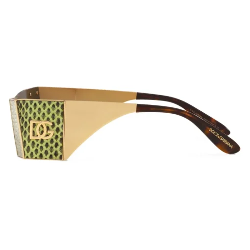 Dolce & Gabbana Eyewear Dolce & Gabbana - Sicilian Jungle Sunglasses - Green - Dolce & Gabbana Eyewear - Avvenice