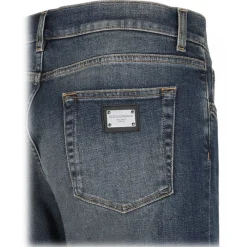 Dolce & Gabbana Dolce & Gabbana - Slim Cut Jeans - Dolce & Gabbana Exclusive Luxury Collection - Avvenice^ Trousers