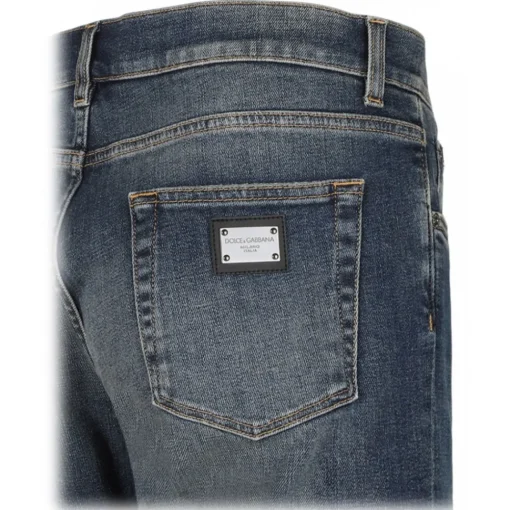 Dolce & Gabbana Dolce & Gabbana - Slim Cut Jeans - Dolce & Gabbana Exclusive Luxury Collection - Avvenice^ Trousers