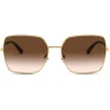 Dolce & Gabbana Eyewear Dolce & Gabbana - Slim Sunglasses - Gold Brown - Dolce & Gabbana Eyewear - Avvenice