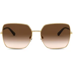 Dolce & Gabbana Eyewear Dolce & Gabbana - Slim Sunglasses - Gold Brown - Dolce & Gabbana Eyewear - Avvenice