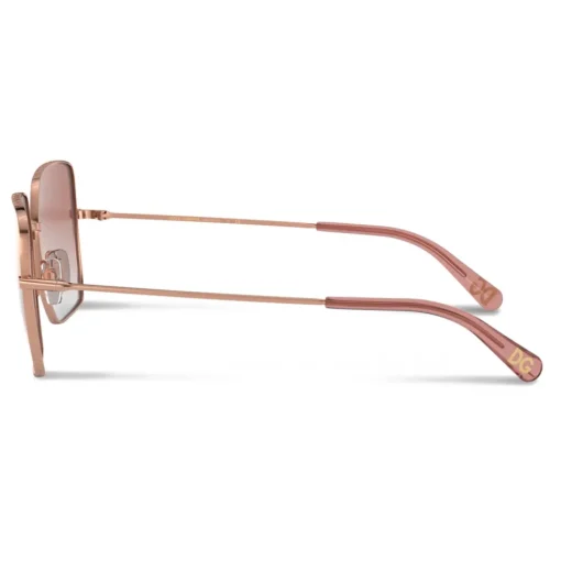 Dolce & Gabbana Eyewear Dolce & Gabbana - Slim Sunglasses - Pink Gold - Dolce & Gabbana Eyewear - Avvenice