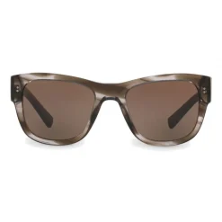 Dolce & Gabbana Eyewear Dolce & Gabbana - Square Sunglasses in Acetate - Grey Striped - Dolce & Gabbana Eyewear - Avvenice^ Sunglasses & Eyewear