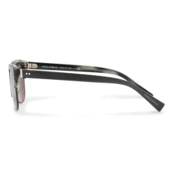 Dolce & Gabbana Eyewear Dolce & Gabbana - Square Sunglasses in Acetate and Metal - Blue Silver Striped - Dolce & Gabbana Eyewear - Avvenice