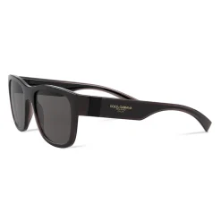 Dolce & Gabbana Eyewear Dolce & Gabbana - Step Injection Sunglasses - Grey Black - Dolce & Gabbana Eyewear - Avvenice
