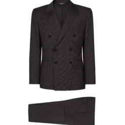 Dolce & Gabbana Dolce & Gabbana - Striped Suit - Dolce & Gabbana Exclusive Luxury Collection - Avvenice^ Dresses