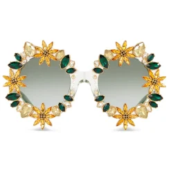 Dolce & Gabbana Eyewear Dolce & Gabbana - Sunflower Sunglasses - Green - Dolce & Gabbana Eyewear - Avvenice^ Sunglasses & Eyewear