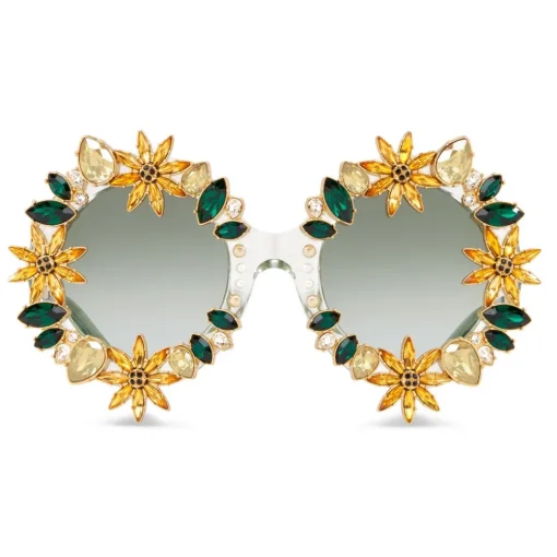 Dolce & Gabbana Eyewear Dolce & Gabbana - Sunflower Sunglasses - Green - Dolce & Gabbana Eyewear - Avvenice^ Sunglasses & Eyewear