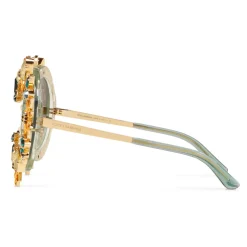 Dolce & Gabbana Eyewear Dolce & Gabbana - Sunflower Sunglasses - Green - Dolce & Gabbana Eyewear - Avvenice^ Sunglasses & Eyewear