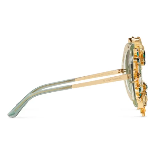 Dolce & Gabbana Eyewear Dolce & Gabbana - Sunflower Sunglasses - Green - Dolce & Gabbana Eyewear - Avvenice^ Sunglasses & Eyewear